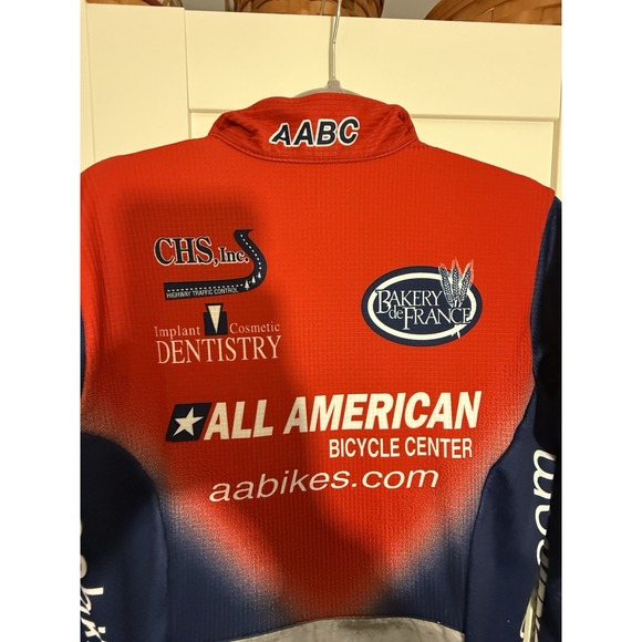 Vintage LOUIS GARNEAU Cycling Jersey All American Bicycle Center US pro team - Picture 11 of 14